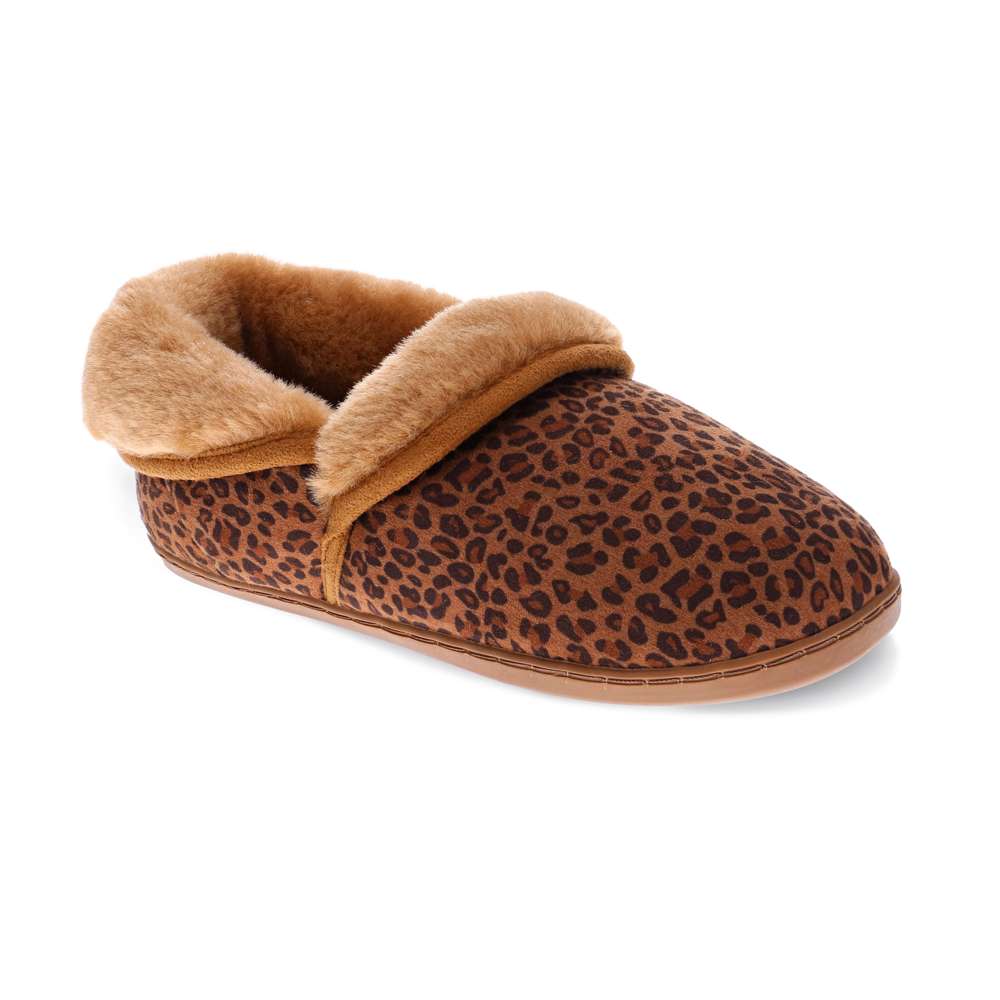 Snuggle II Slipper - Natural Leopard