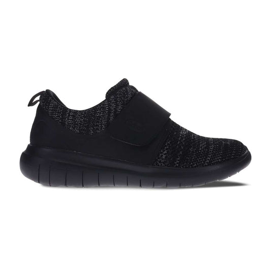 Valerie Velcro Sneaker - Black