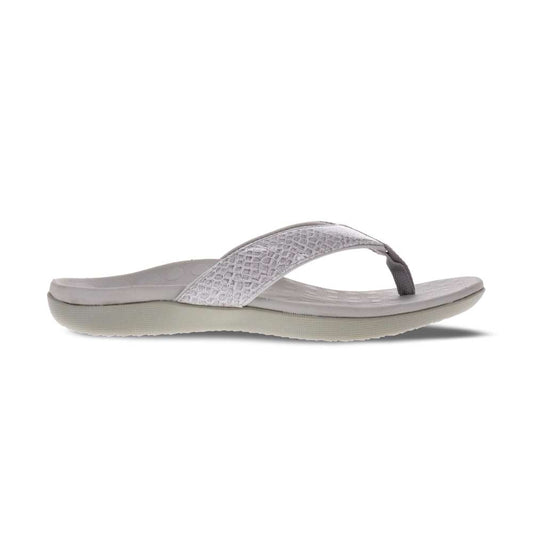 Sonoma Reptile Toe Post Sandal - Stone Reptile