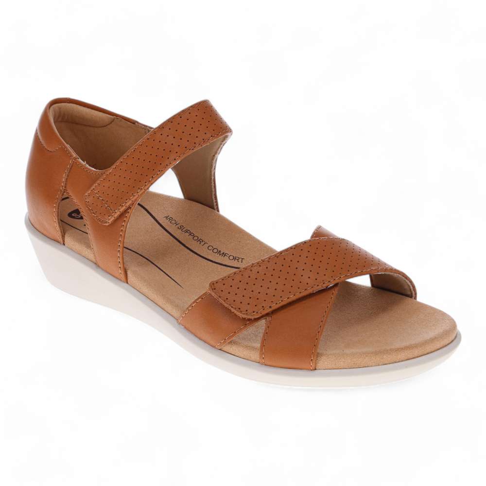 Taytay Wedge Sandal - Tan