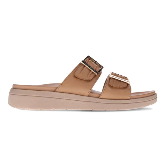 Bowie Slide Sandal - Fawn
