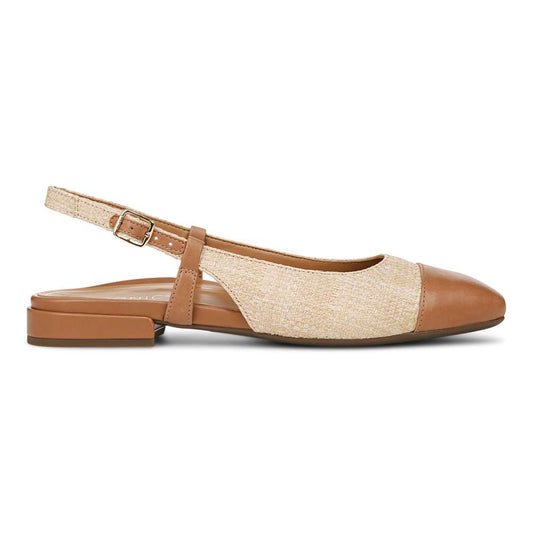 Petaluma Slingback Flat - Natural