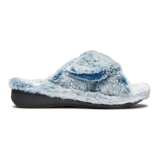 Relax Plush Slipper - Indigo