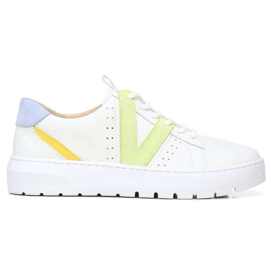 Simasa Sneaker - White Pale Lime