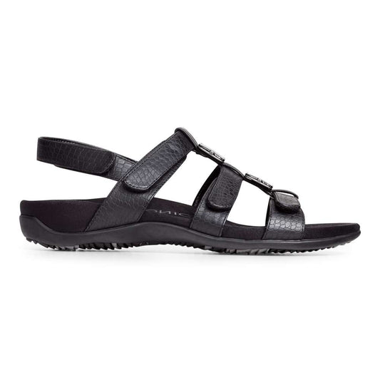 Amber Adjustable Sandal - Black