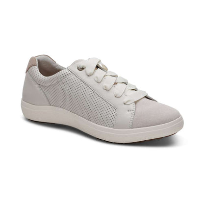 Courtney Lace-up Sneakers - Chalk