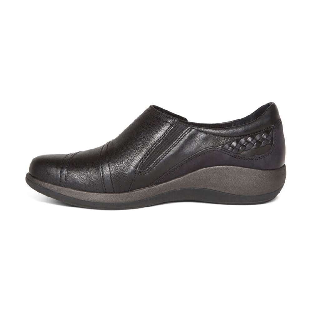 Karina Casual Monk Strap - Black
