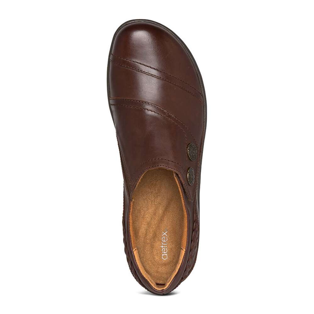 Karina Casual Monk Strap - Brown