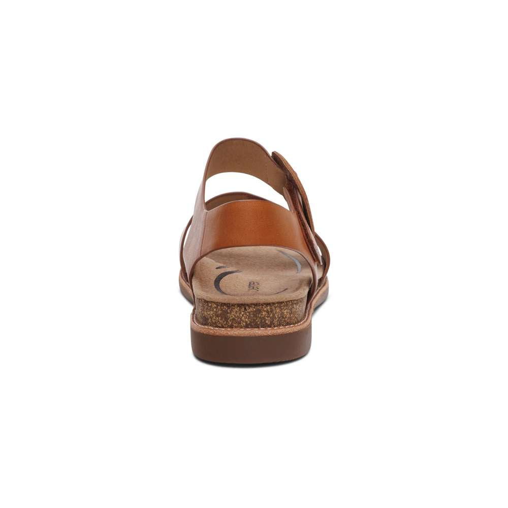 Claire Sandal - Cognac