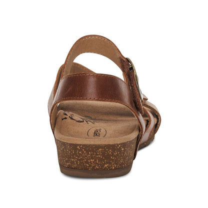 Lilly Strapped Sandal - Walnut
