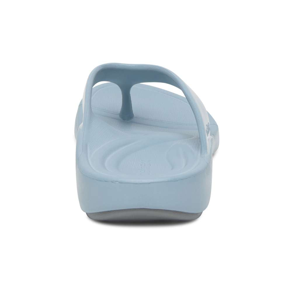 Maui Women's Toe Post Sandal - Blue