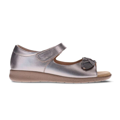 Fonda Closed Heel Sandal - Pewter