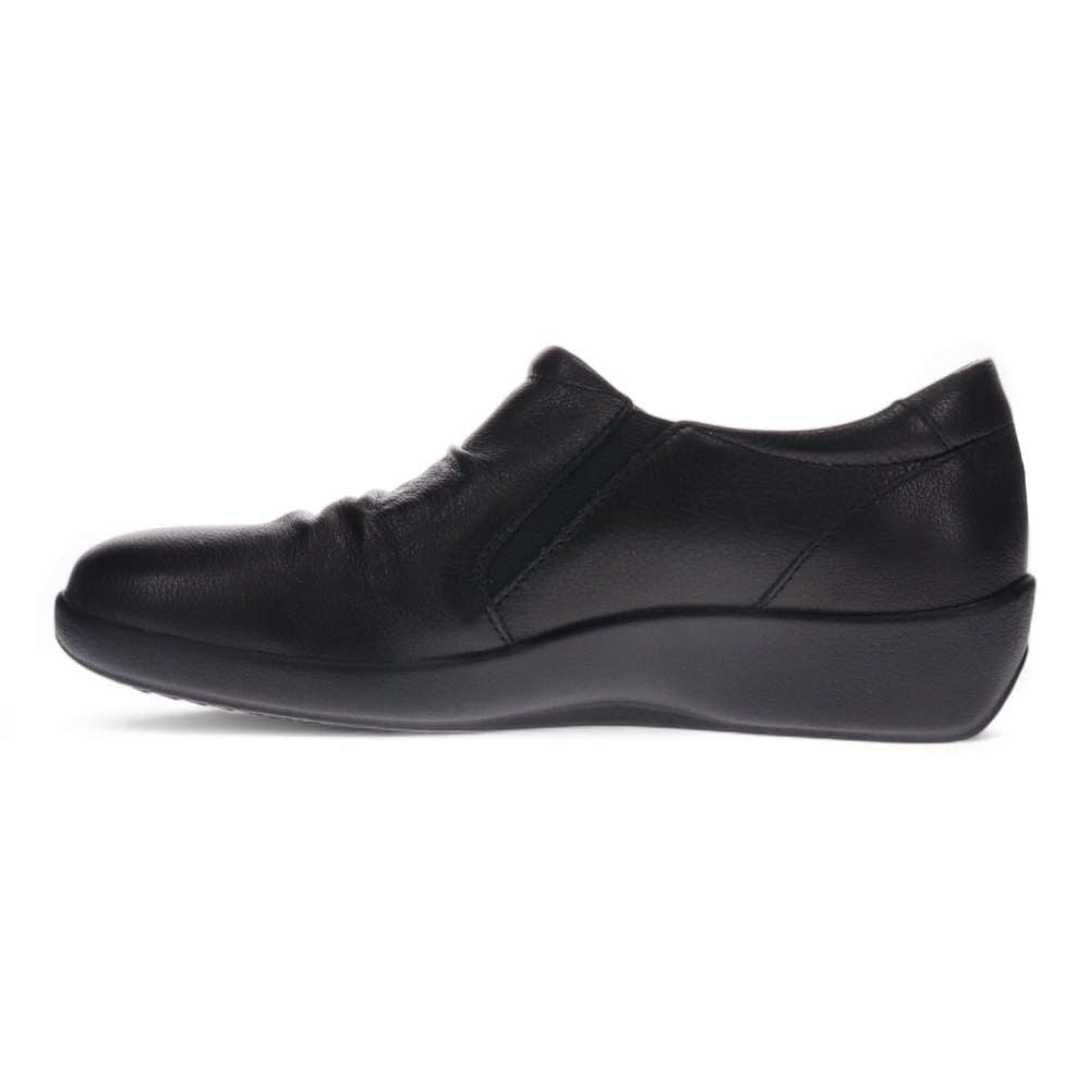 Katina Zip Loafer - Black