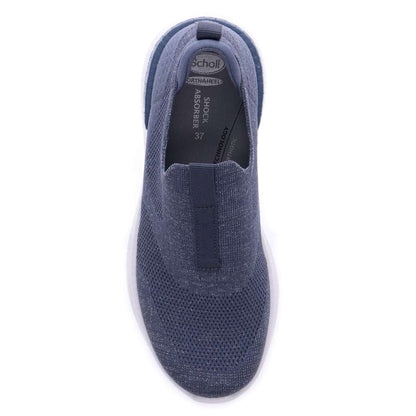 Maggie Slip-On Sneaker - Dark Blue/Silver