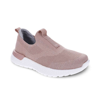Maggie Slip-On Sneaker - Mauve/Silver