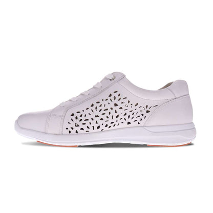 North Perf Sneaker - White/Apricot