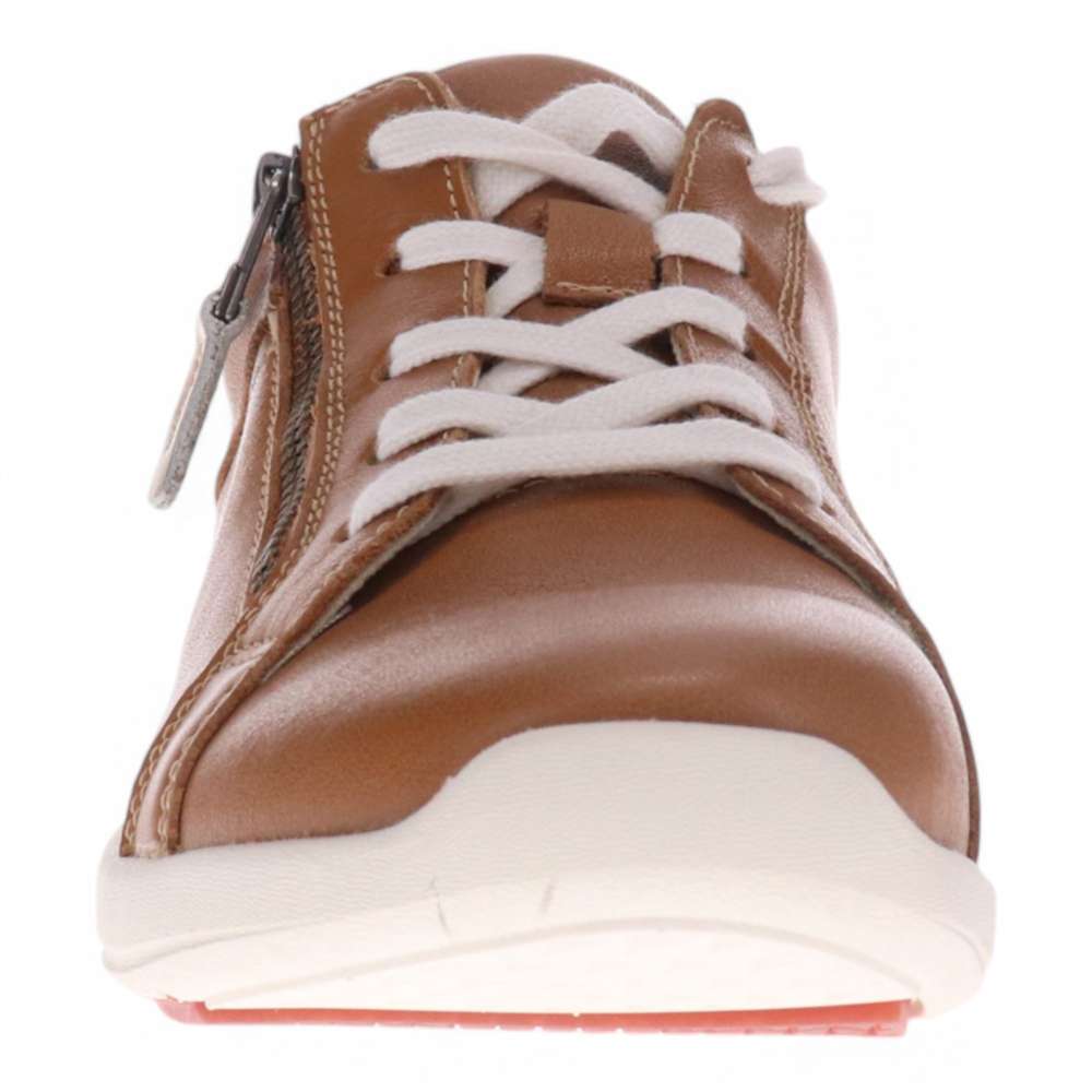 North Leather Sneaker - Tan Leather