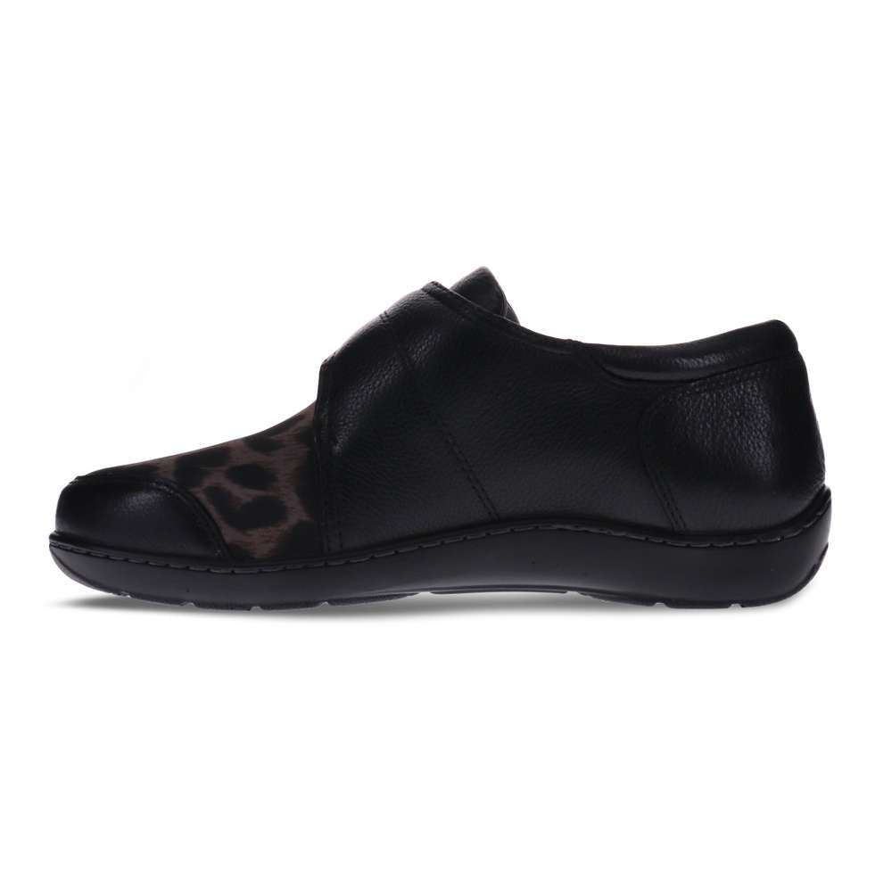 Ward Loafer - Black/Animal Stretch