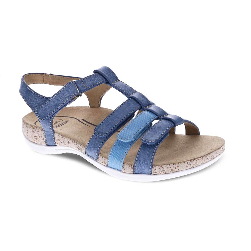 Alessandra Sandal - Blue/Light Blue