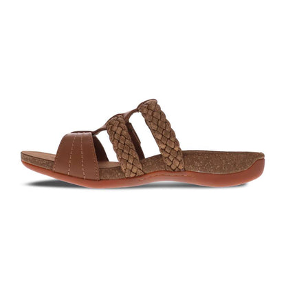 Anson Slide Sandal - Cognac