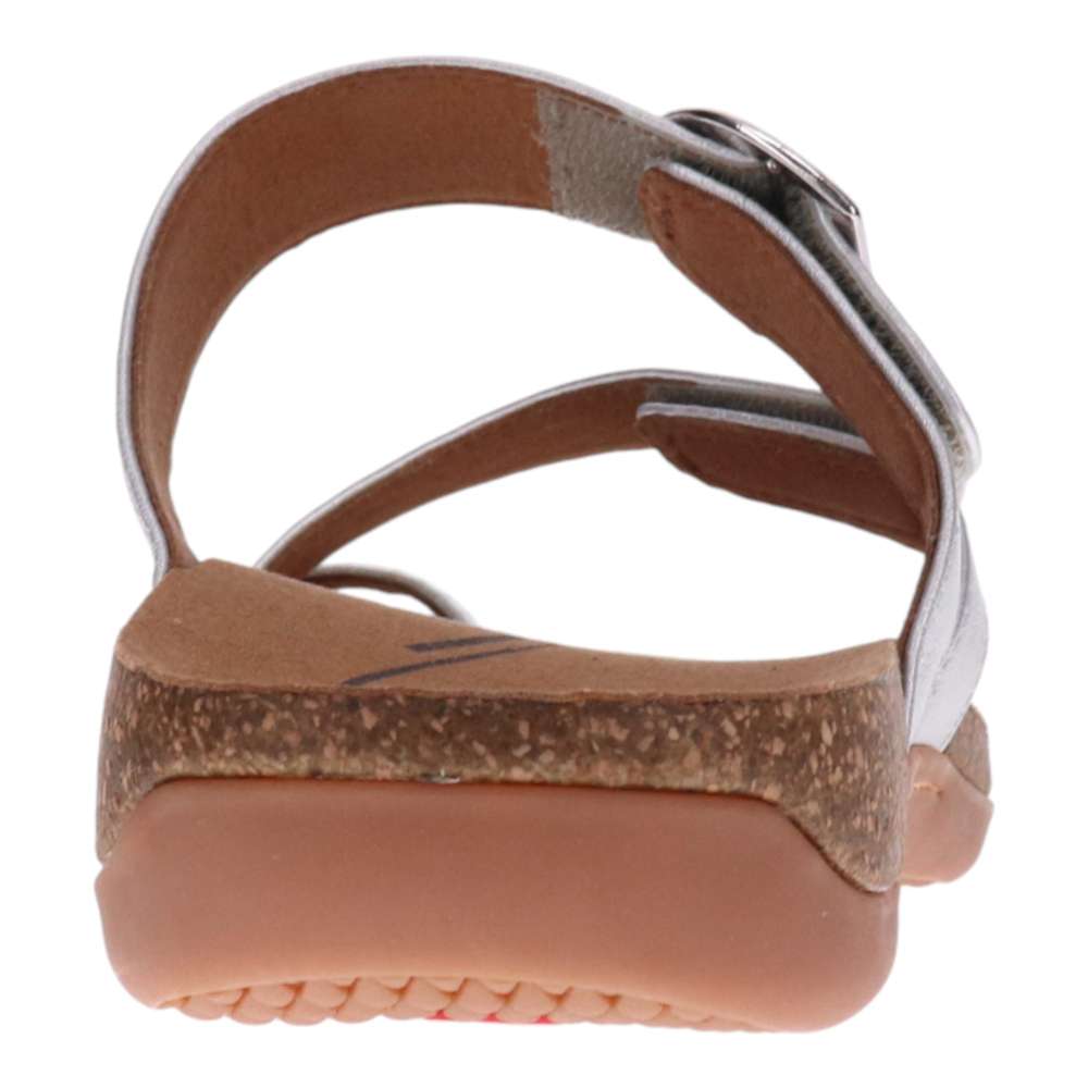 Ava Slide Sandal - Silver