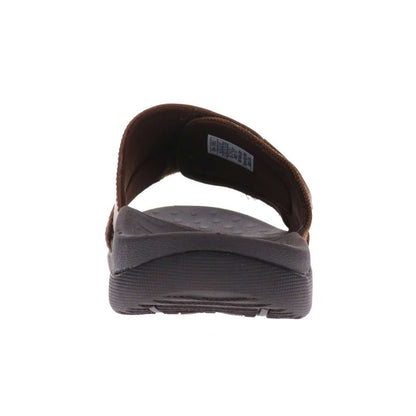 Cable Slide Sandal - Brown