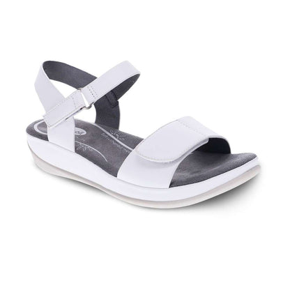 Carly Sandal - White