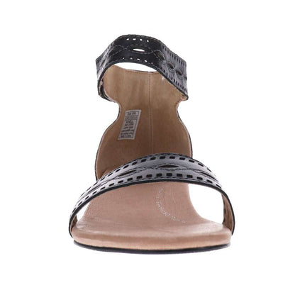 Gail Closed Heel Sandal - Black