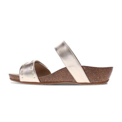 Jaylah Slide Sandal - Champagne