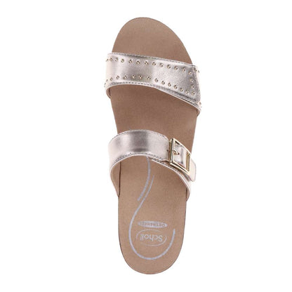 Jaylah Slide Sandal - Champagne