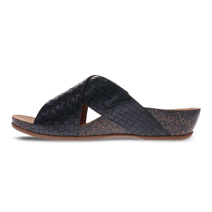 Jean Brick Wedge - Black