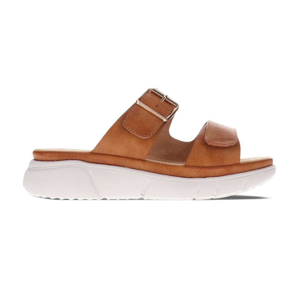 Rage Slide Sandal - Tan