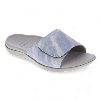 Samos II Slide - Blue Denim
