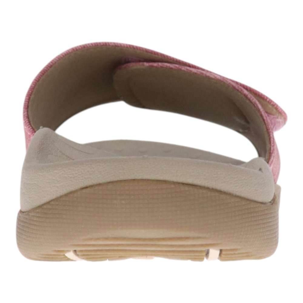 Samos II Slide - Mauve Denim