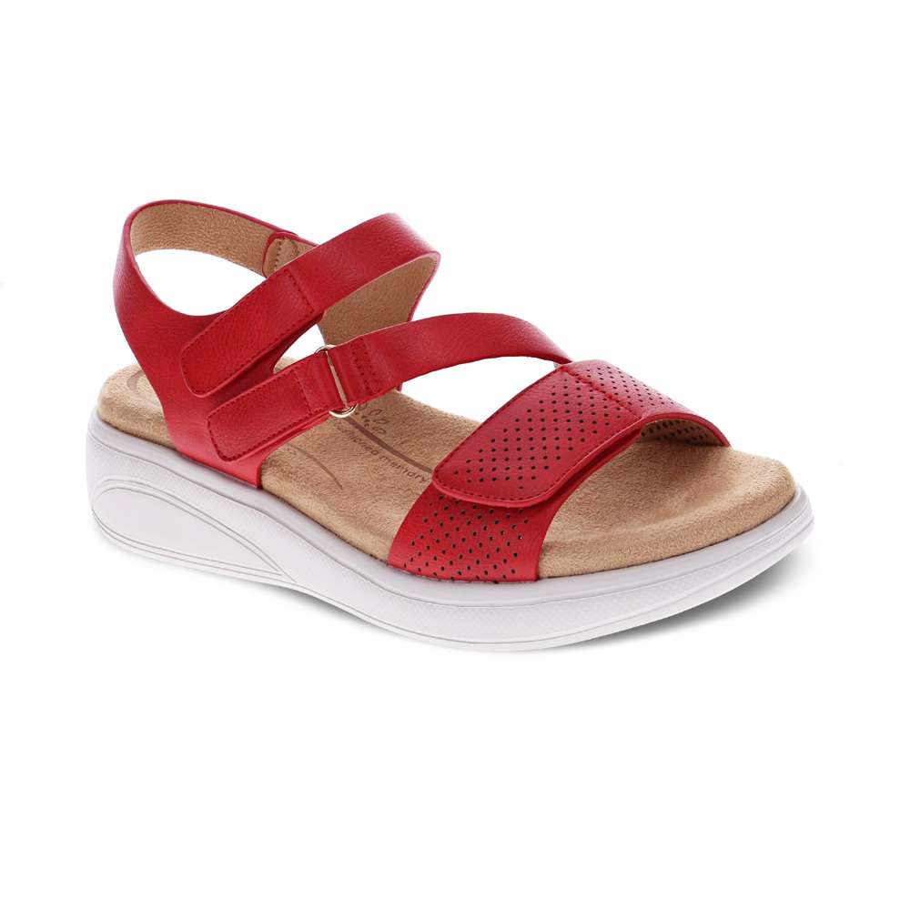 Sandra Sandal - Red