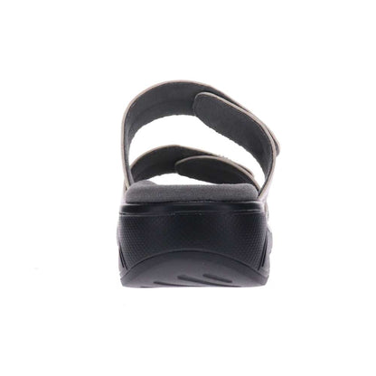 Sarah Slide Sandal - Pewter