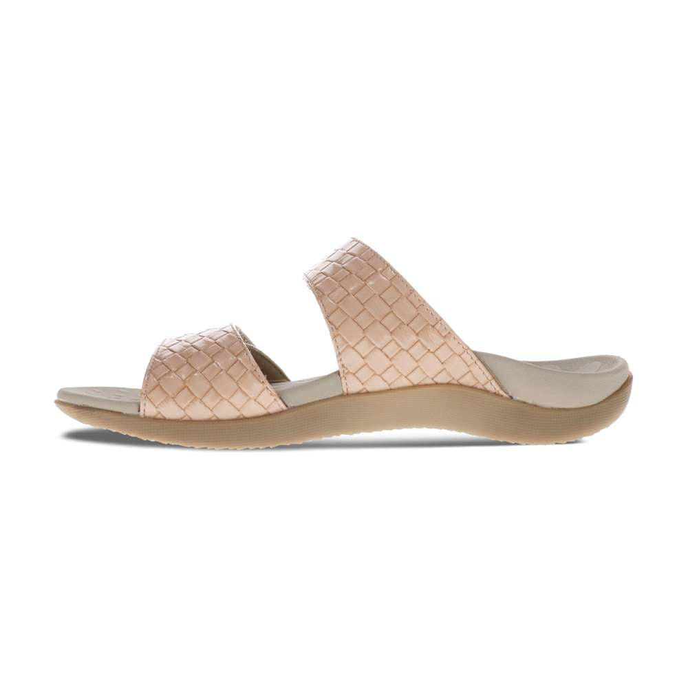 Skye Thatch Slide - Beige