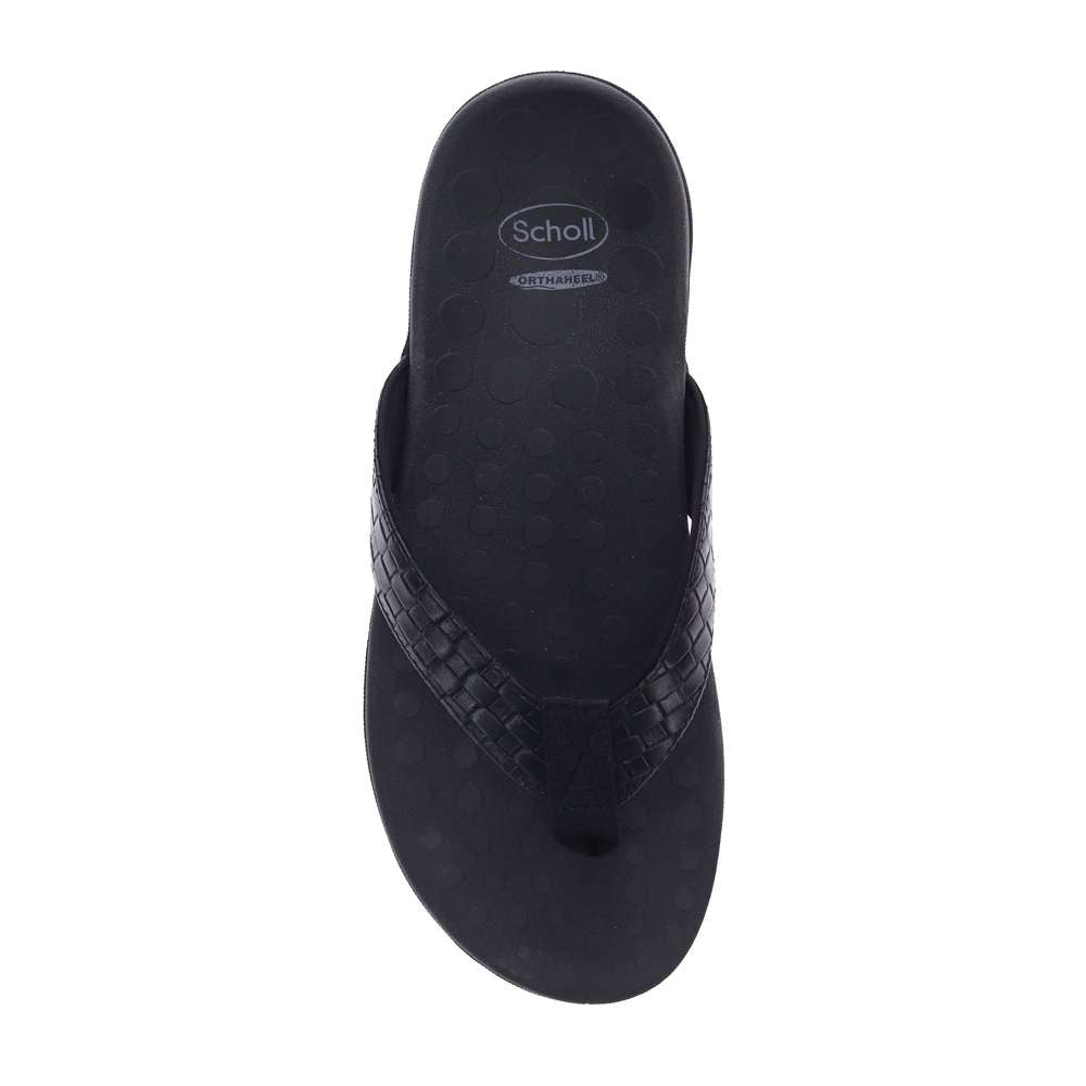 Sonoma Brick Toe Post Sandal - Black