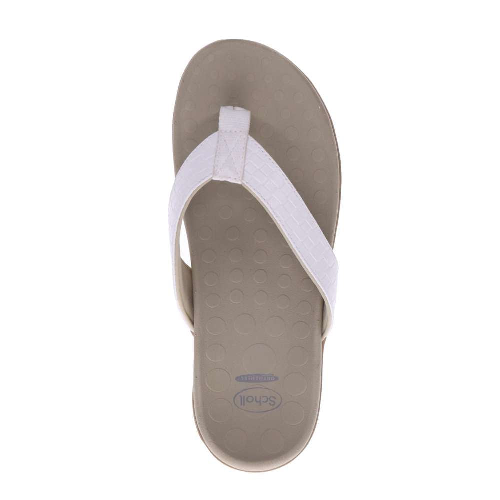 Sonoma Brick Toe Post Sandal - White