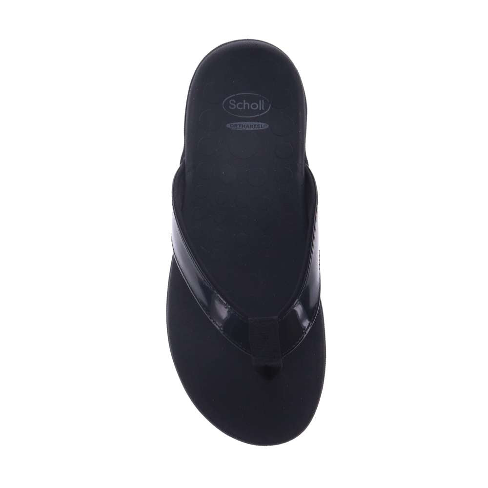 Sonoma Toe Post Sandal - Black Patent