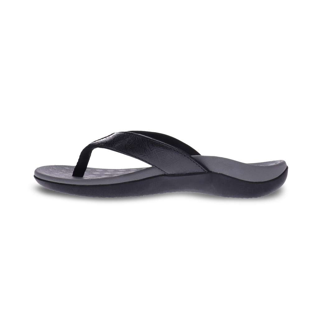Sonoma Toe Post Sandal - Black Thatcher