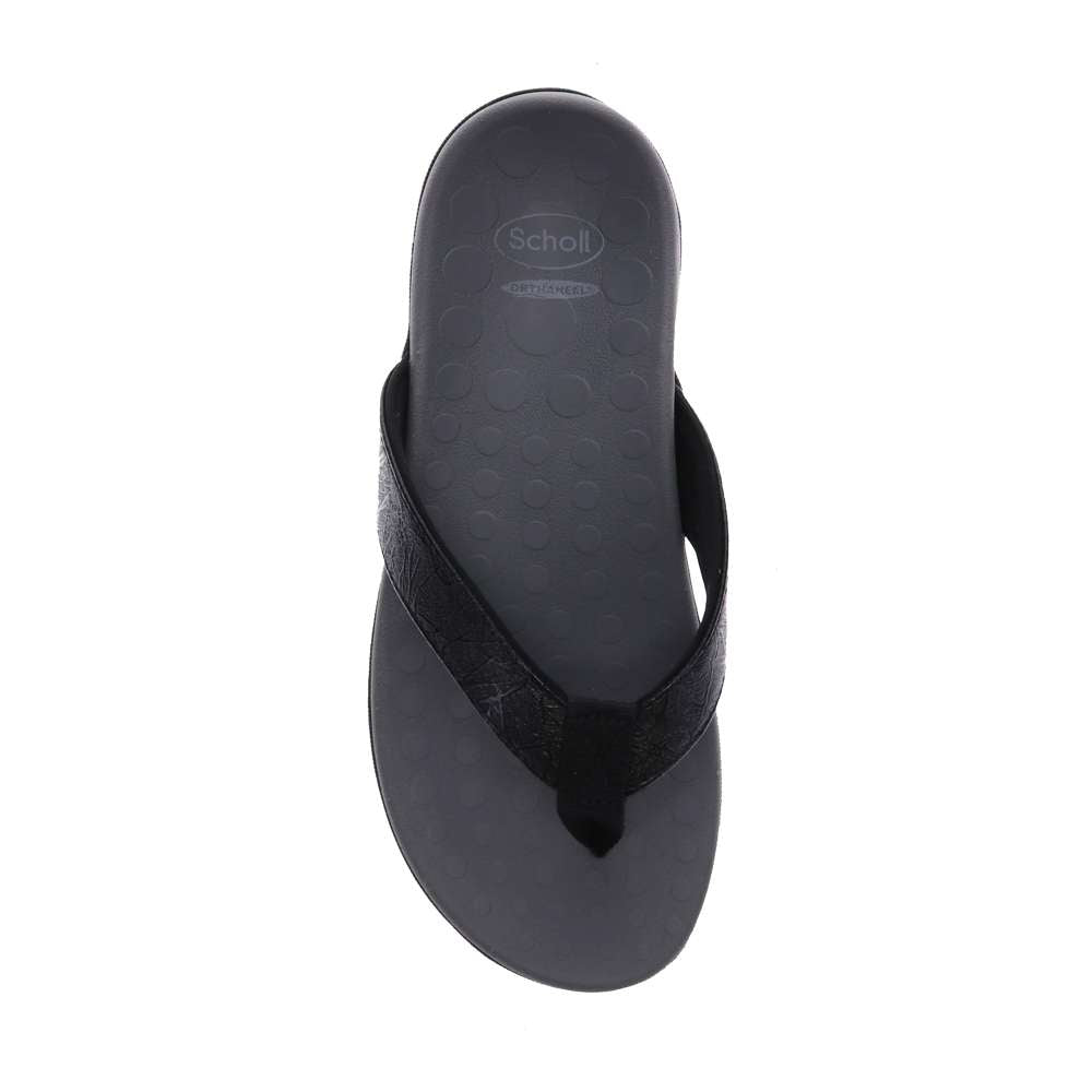 Sonoma Toe Post Sandal - Black Thatcher