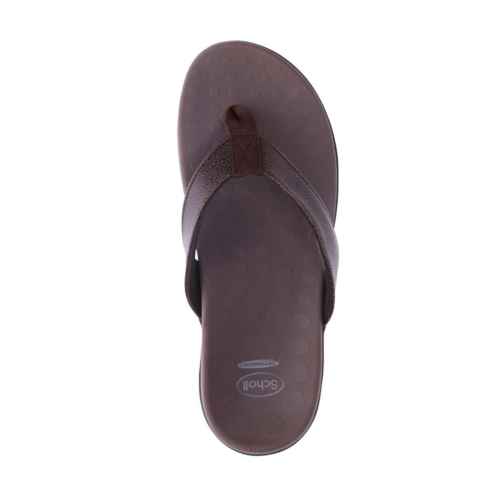 Sonoma Men's Toe Post Sandal - Dark Brown