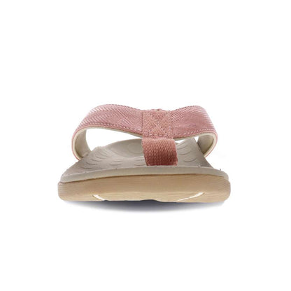 Sonoma Linen Toe Post Sandal - Blush
