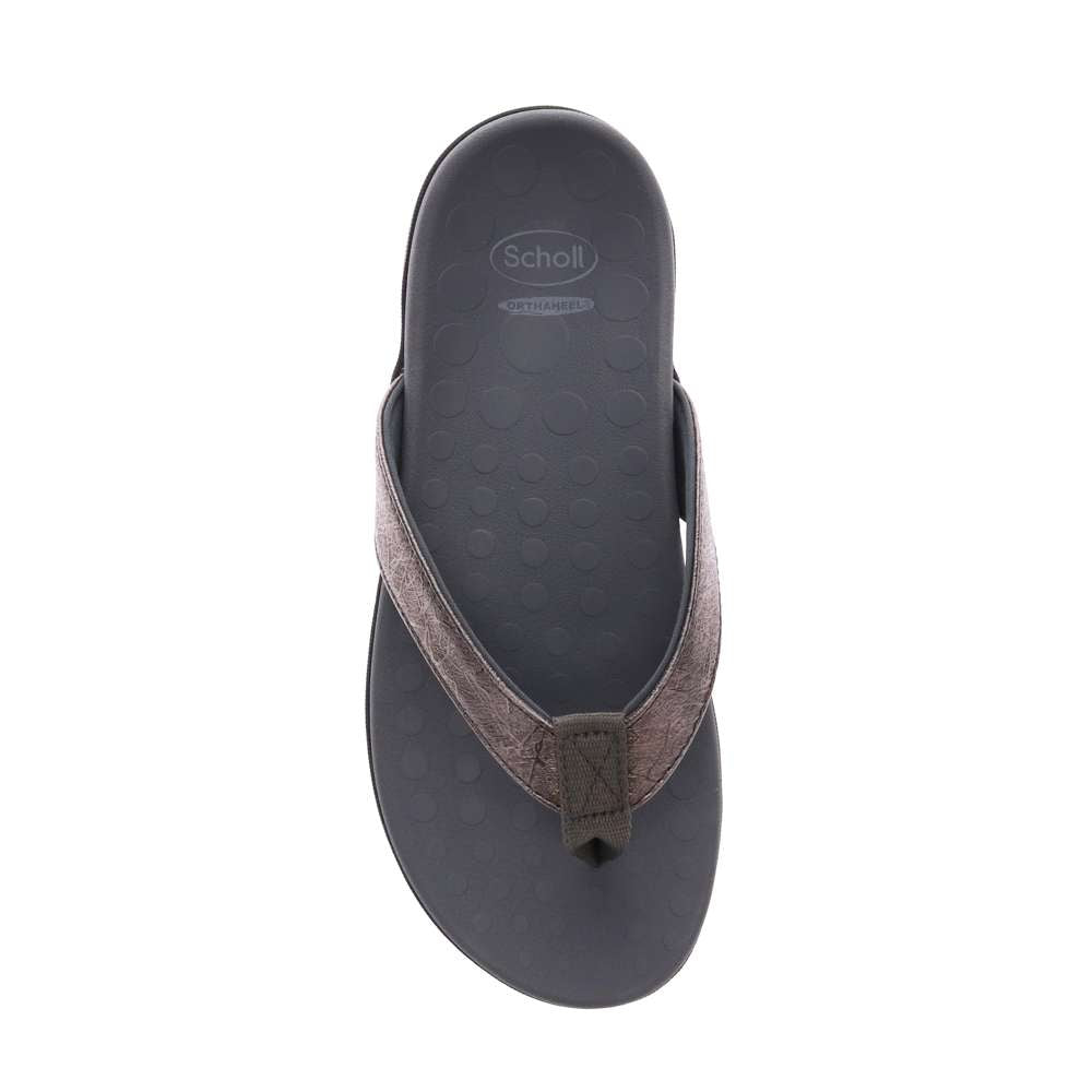 Sonoma Toe Post Sandal - Pewter Thatcher