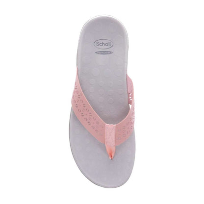 Spangle Toe Post Sandal - Dusty Pink