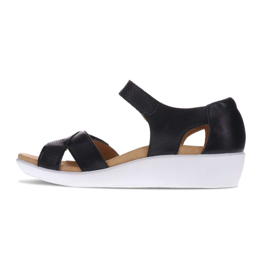 Taytay Wedge Sandal - Black