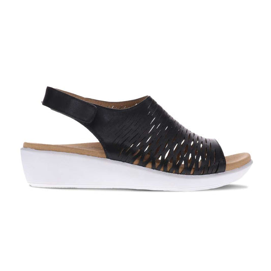 Tulsa Wedge Sandal - Black