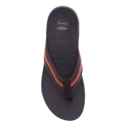 Whack Toe Post Sandal - Brown/Orange