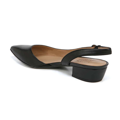 Banks Slingback - Black Leather